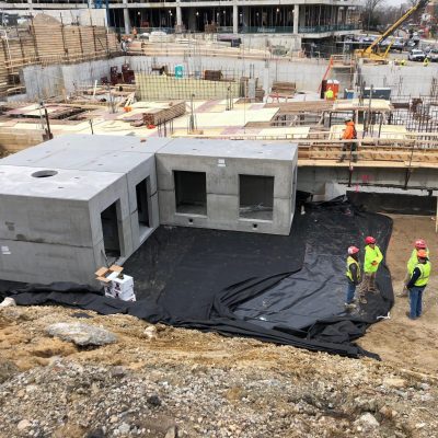 Ronald McDonald House - Concrete Vault Detention System